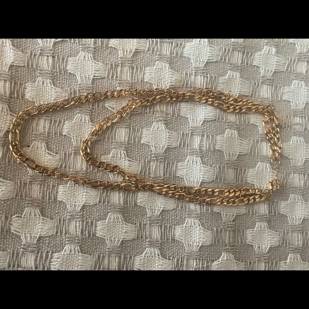 H&M gold chain necklace